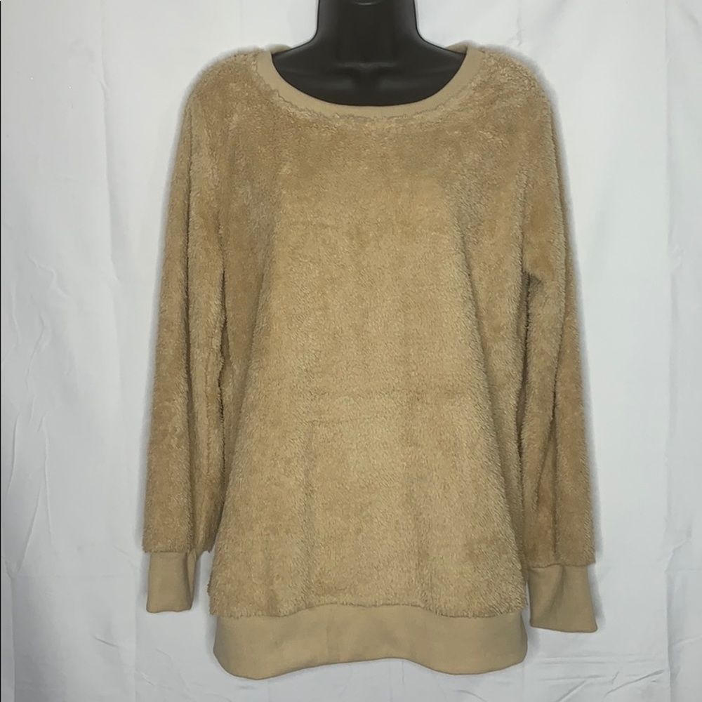 Leo Rosi full Sherpa super soft sweater top